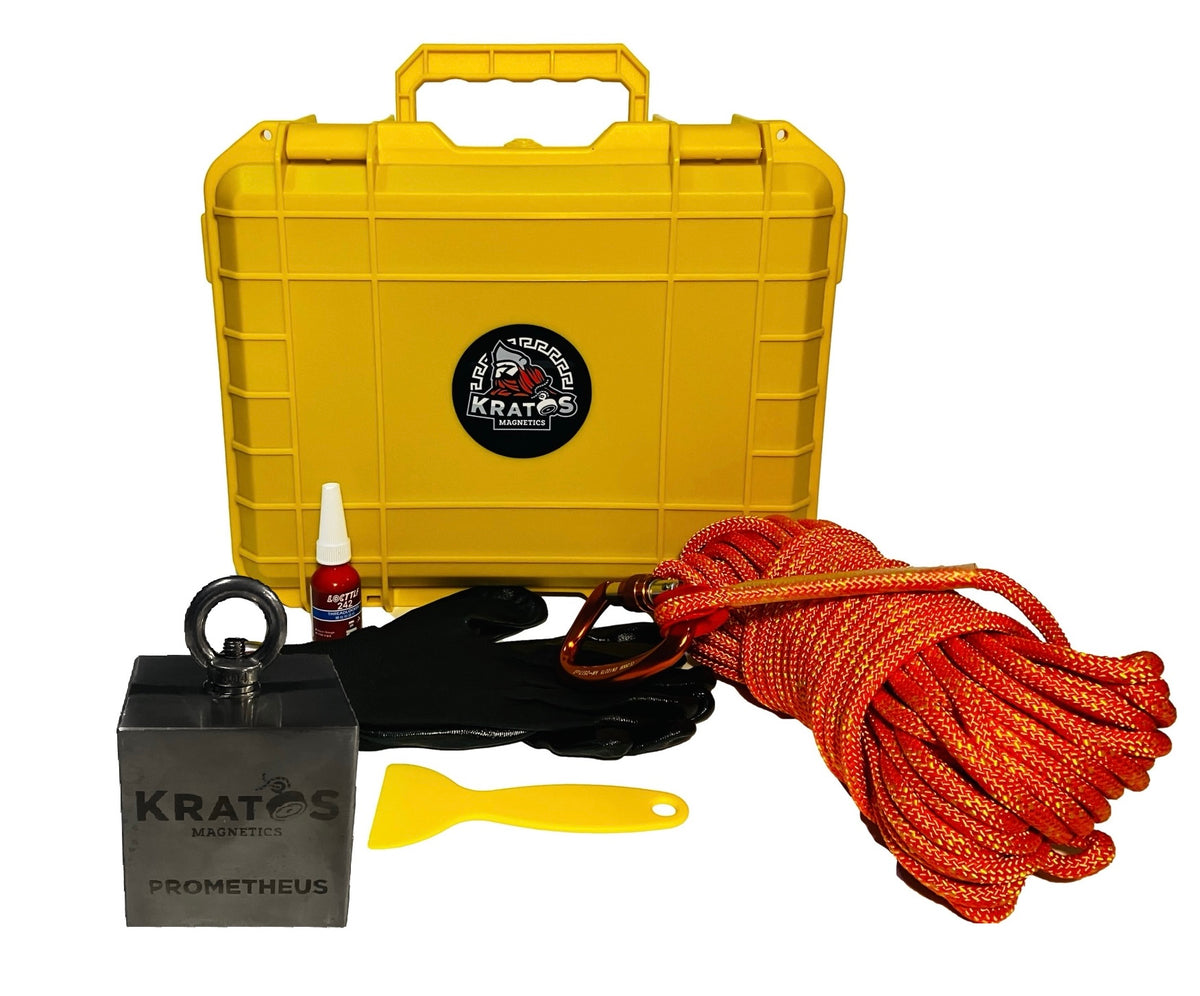 Kratos Case 6000 Prometheus Neodymium Magnet Fishing Kit – Kratos