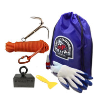 Load image into Gallery viewer, 3000 Hyperion Block Neodymium Classic Magnet Fishing Kit