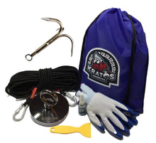 Load image into Gallery viewer, Kratos 1200 Single Sided Neodymium Classic Magnet Fishing Kit - Kratos Magnetics LLC
