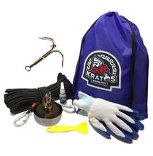Load image into Gallery viewer, Kratos 1100 Double Sided Neodymium Classic Magnet Fishing Kit - Kratos Magnetics LLC