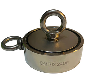 Kratos 2400 Double Sided Neodymium Classic Magnet Fishing Kit - Kratos Magnetics LLC