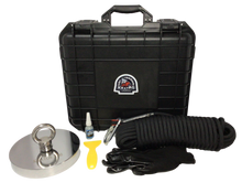 Load image into Gallery viewer, Kratos Case 3000 Single Sided Neodymium Magnet Fishing Kit - Kratos Magnetics LLC