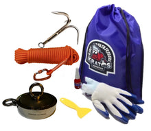 Load image into Gallery viewer, Kratos 4600 Olympus Double Sided Neodymium Classic Magnet Fishing Kit - Kratos Magnetics LLC