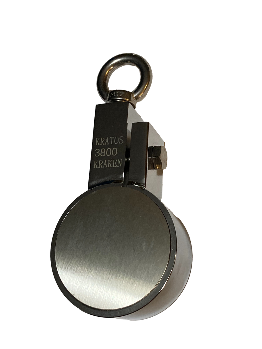 Kratos 3800 Kraken Clamp Neodymium Fishing Magnet – Kratos Magnetics LLC