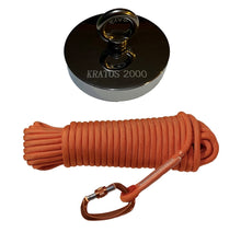 Load image into Gallery viewer, Kratos 2000 Single Sided Neodymium Combo Magnet Fishing Kit - Kratos Magnetics LLC