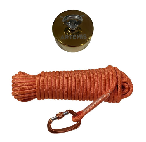 High-Strength Magnet Fishing Rope with Carabiner – Kratos