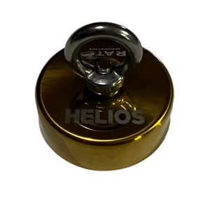 Helios 360 Magnet Fishing Kit - 1,500lb Pull Force With Rope, Gloves, Hook & Bag