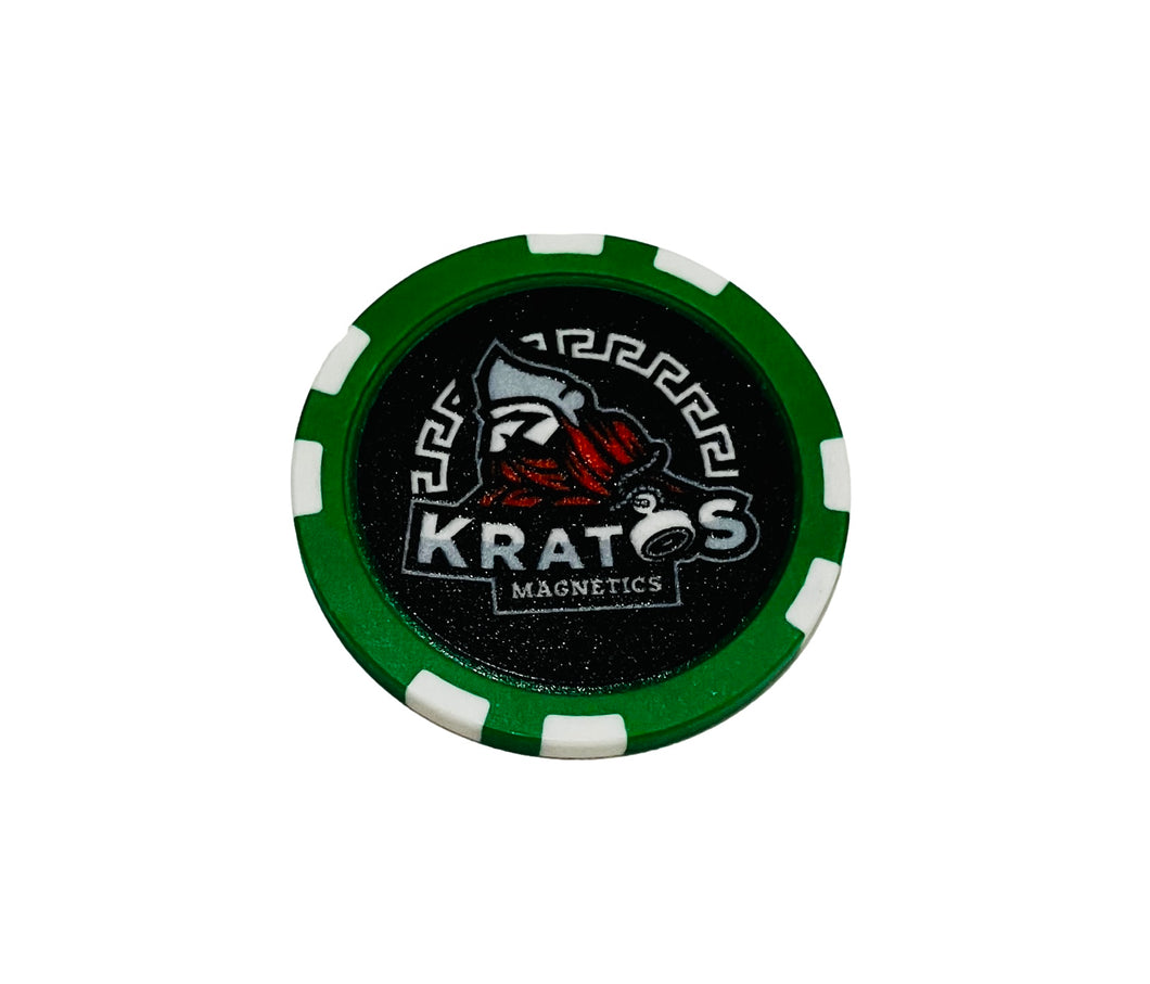 Kratos Magnetics Collectable Poker Chip – Kratos Magnetics LLC
