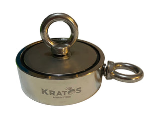 Kratos 2400 Double Sided Neodymium Combo Magnet Fishing Kit - Kratos Magnetics LLC