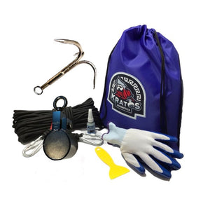 Kratos 1400 Athena Clamp Neodymium Classic Magnet Fishing Kit – Kratos  Magnetics LLC