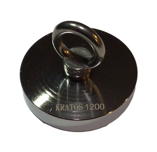 Kratos 3800 Titan 360 Neodymium Fishing Magnet – Metal Detecting Stuff