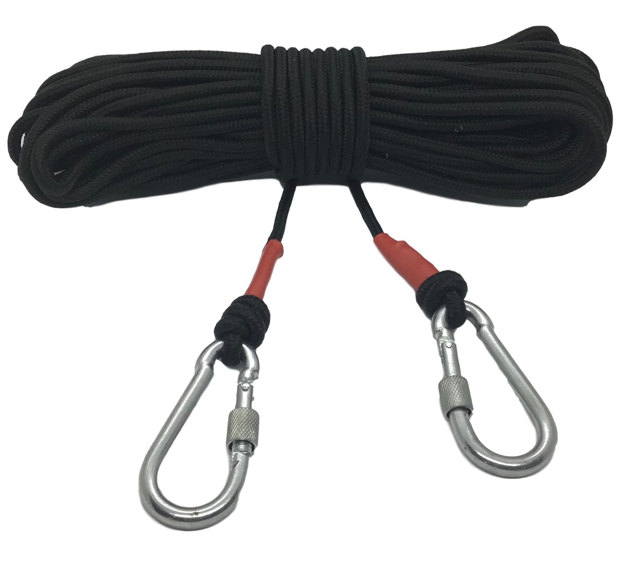 High-Strength Magnet Fishing Rope with Carabiner – Kratos Magnetics LLC